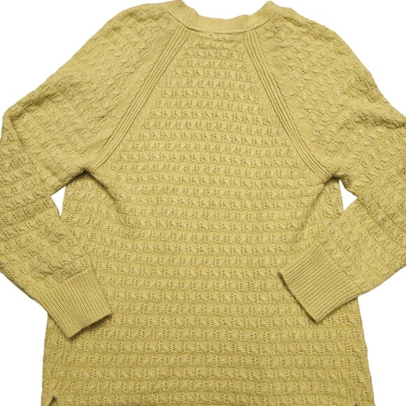 Fat Face Open Front Knit Cardigan Size 6 Yellowish Green - Picture 11 of 11